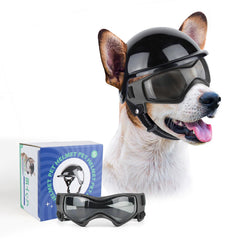 PETLESO dog goggles with UV protection for sunny outdoor walks