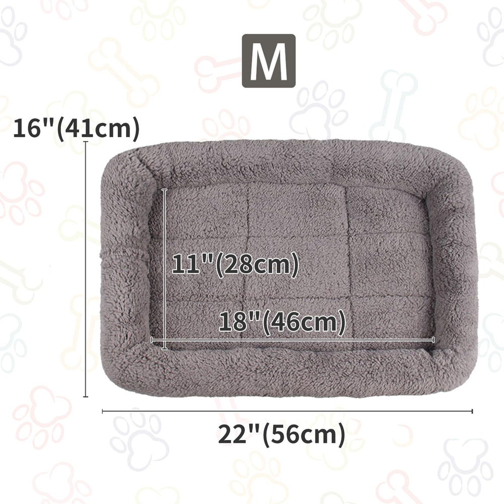 PETLESO small cat bed mat outer 16x22 supports medium pets comfortably.