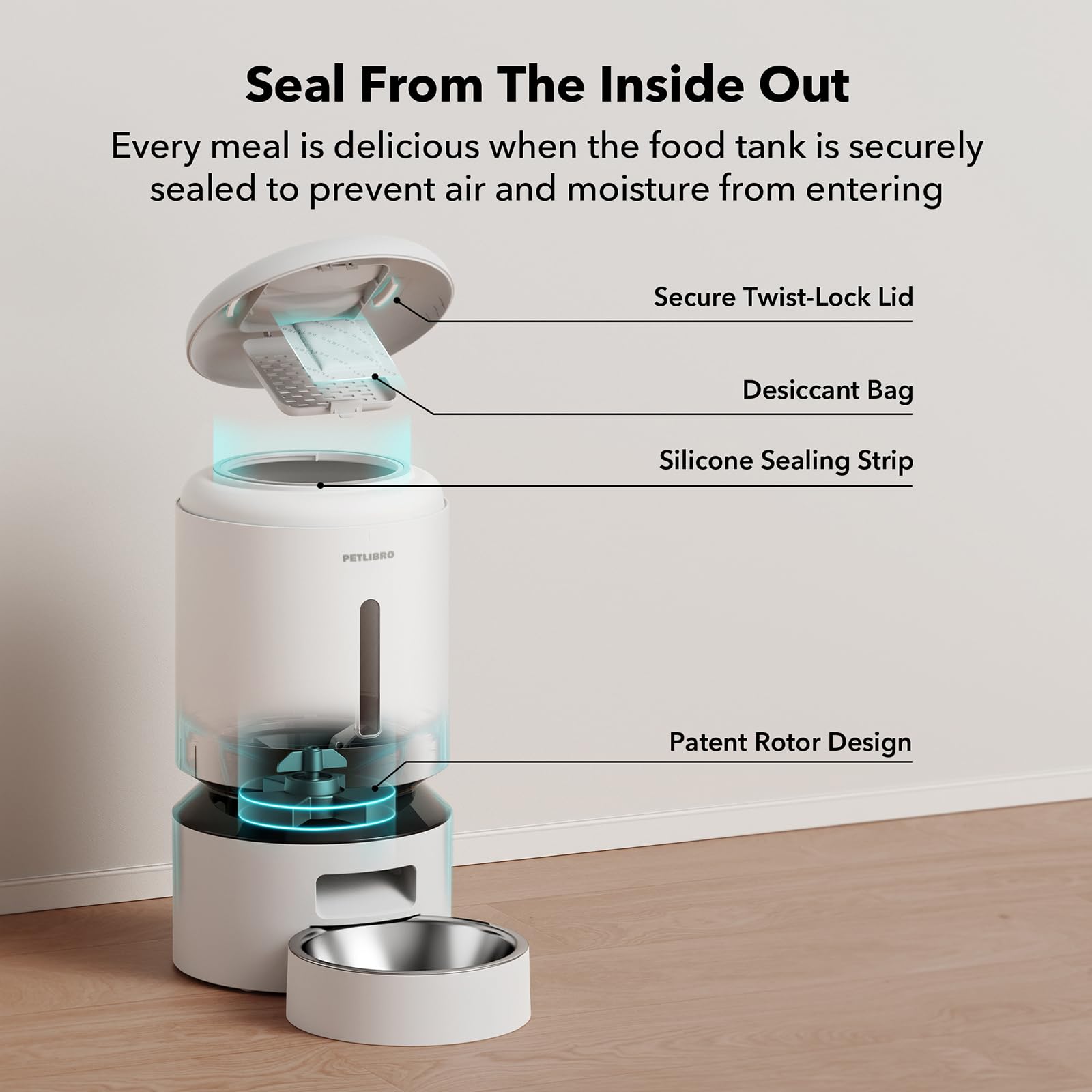 PETLIBRO 5L tank capacity for busy households