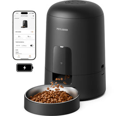 PETLIBRO Air Feeder front view highlighting compact design for easy placement.