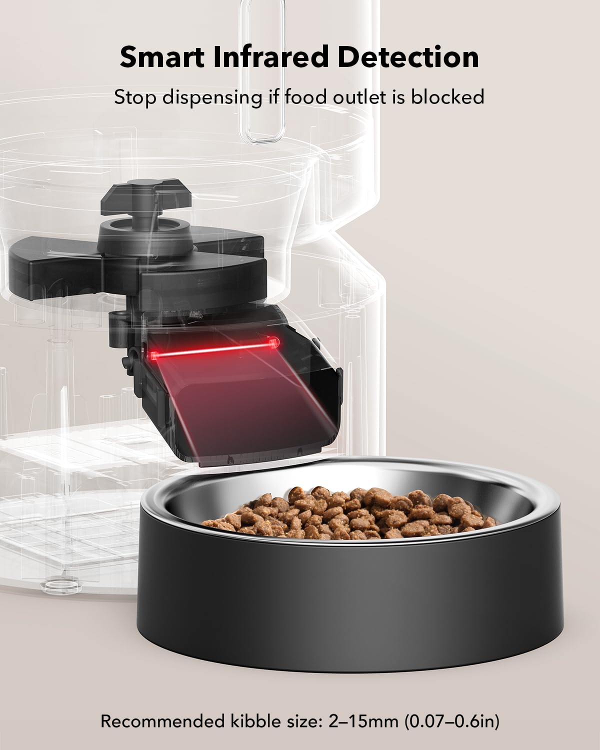 PETLIBRO Desiccant bag and airtight storage preserving flavor