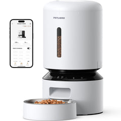 PETLIBRO automatic feeder front view showing reliable meal delivery