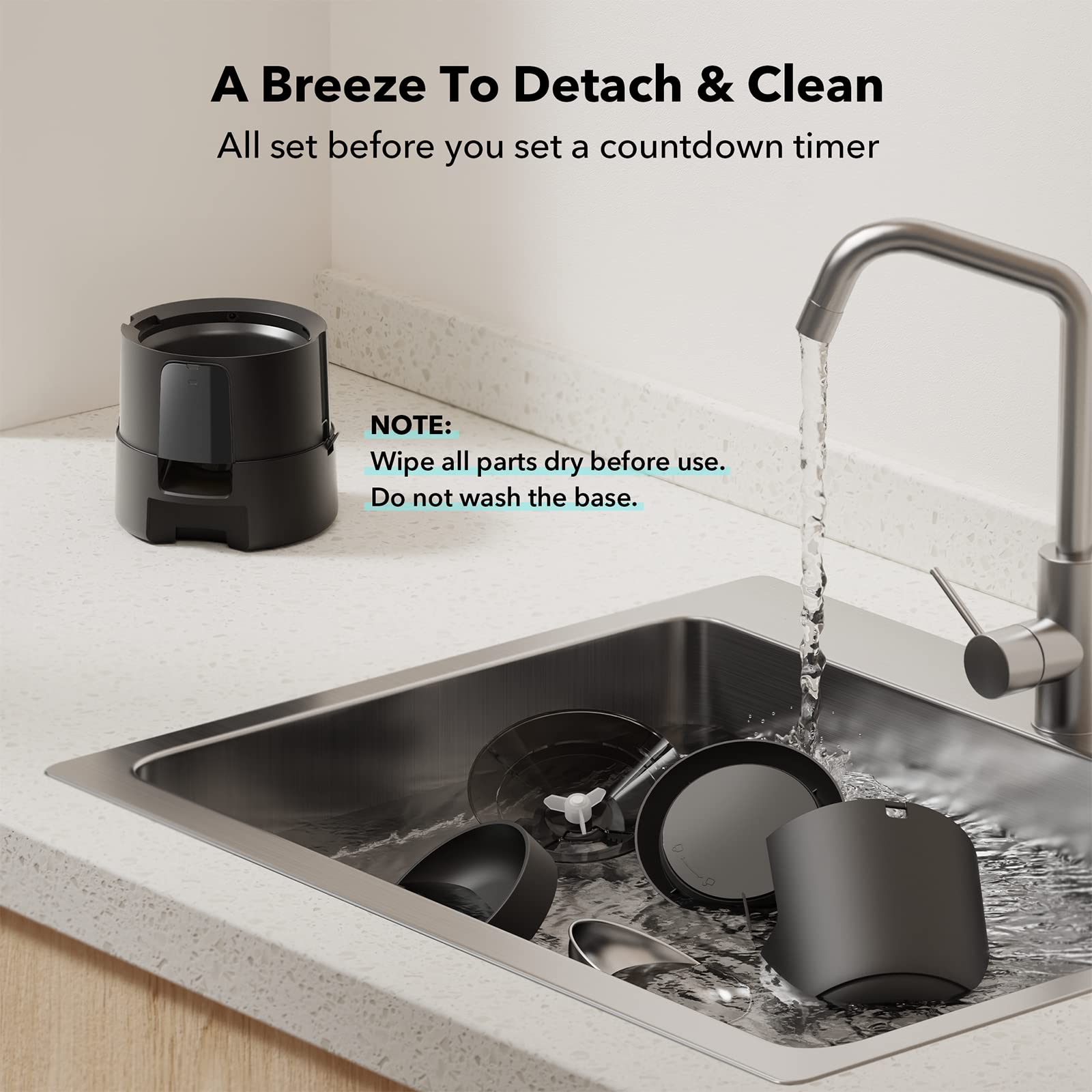 PETLIBRO feeder low-food indicator alerts when to refill.