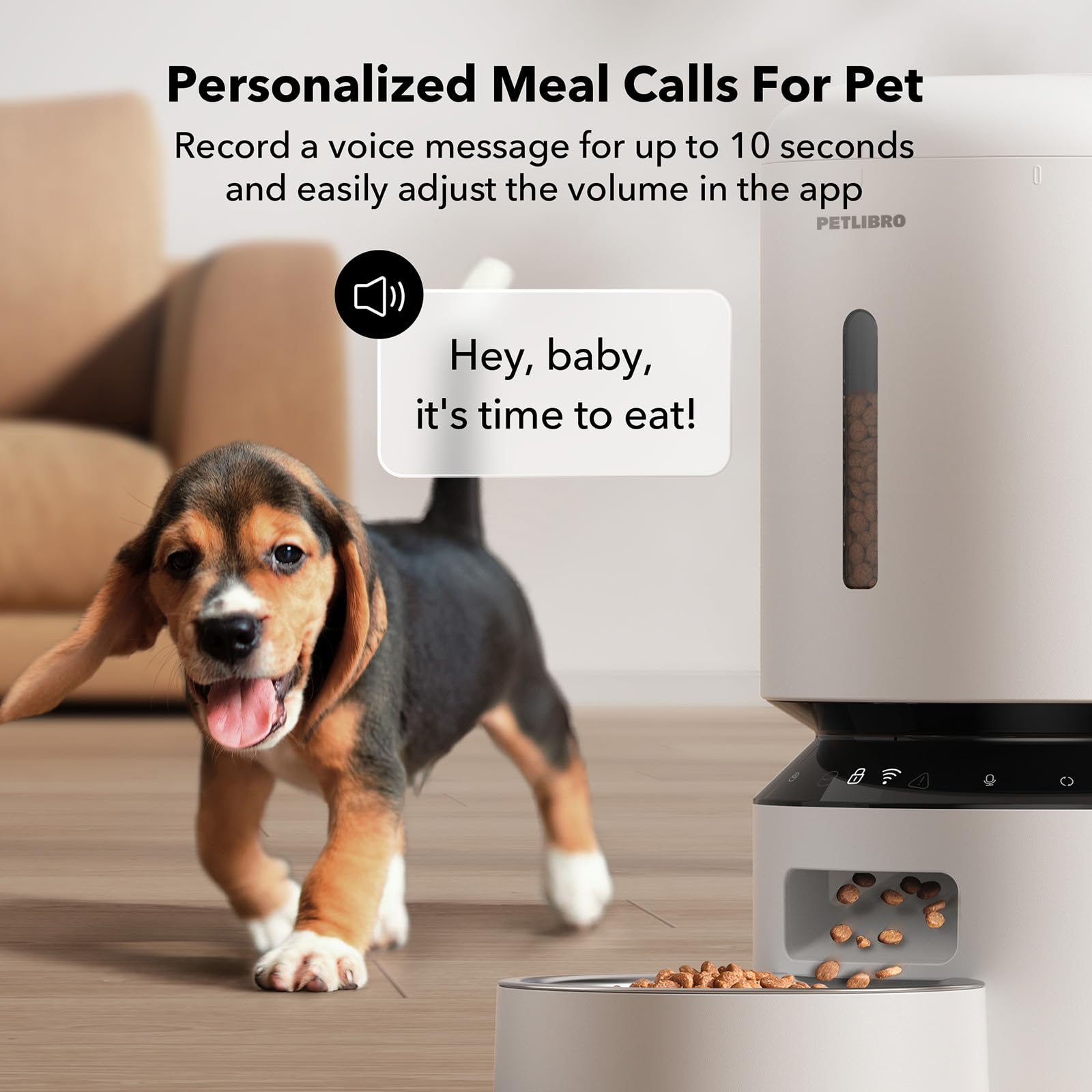 PETLIBRO twist-lock lid keeps food fresh and secure