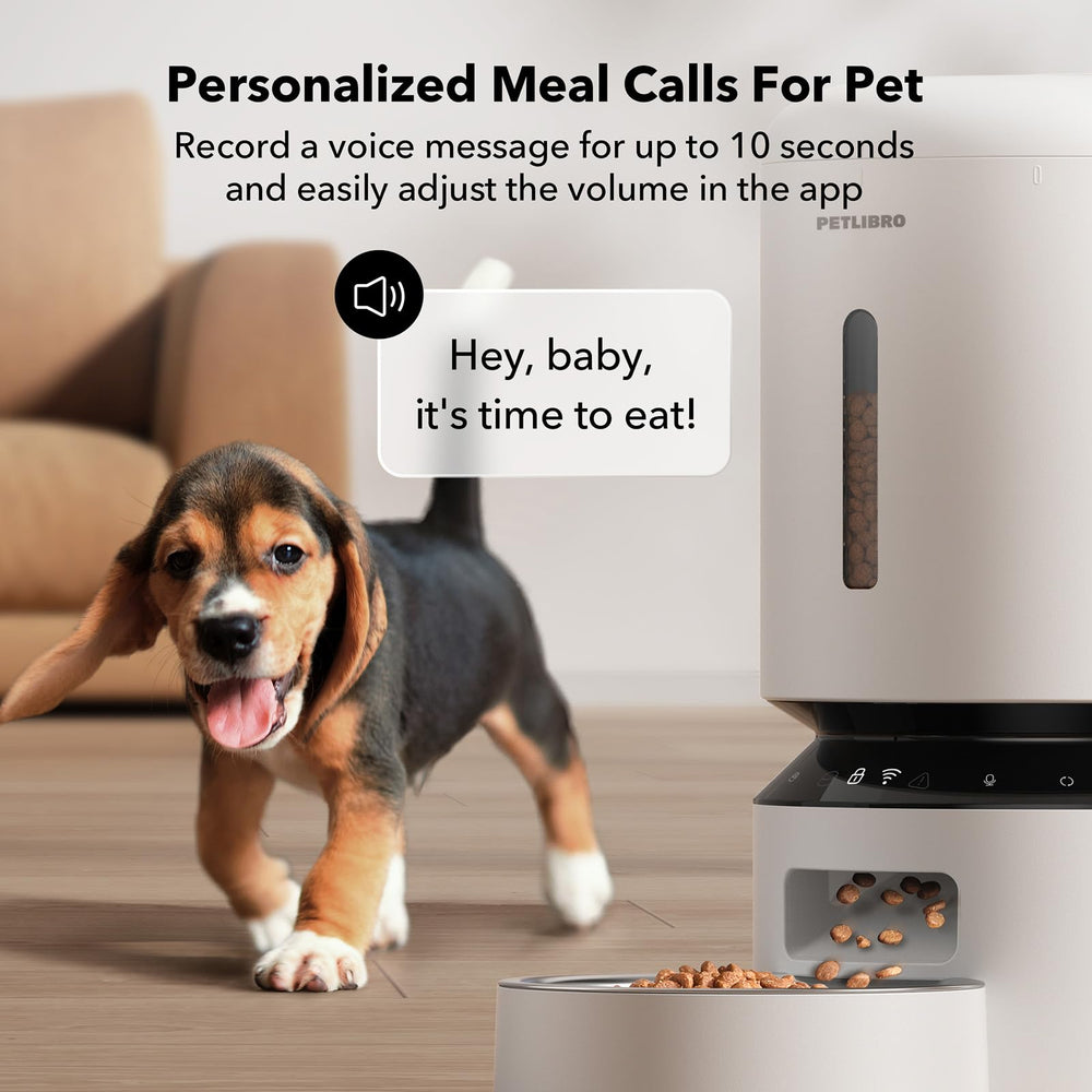 PETLIBRO twist-lock lid keeps food fresh and secure