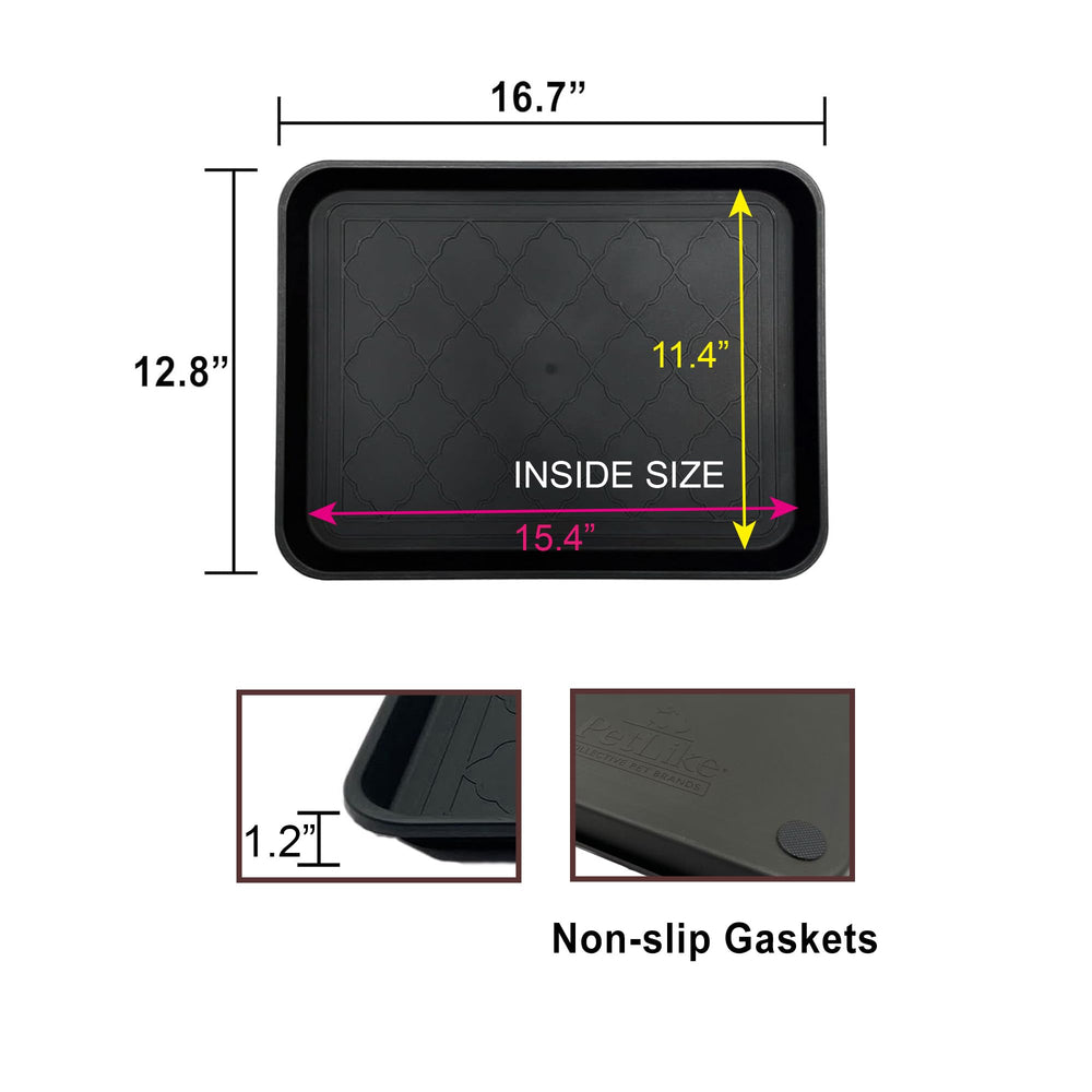 PetLike boot tray waterproof mud tray keeps floors dry after rain