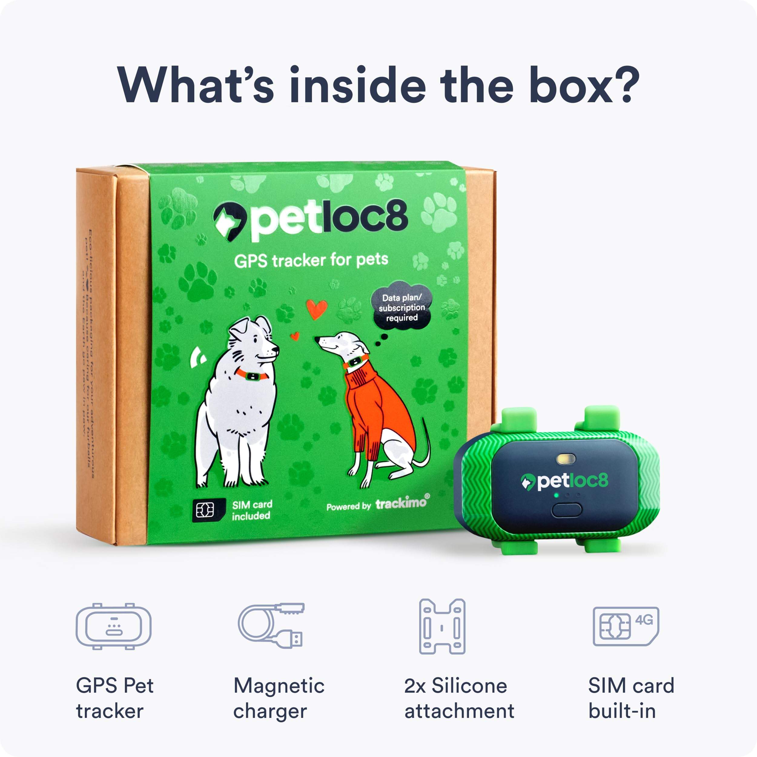 PETLOC8 long-life battery powers up to 14 days between charges