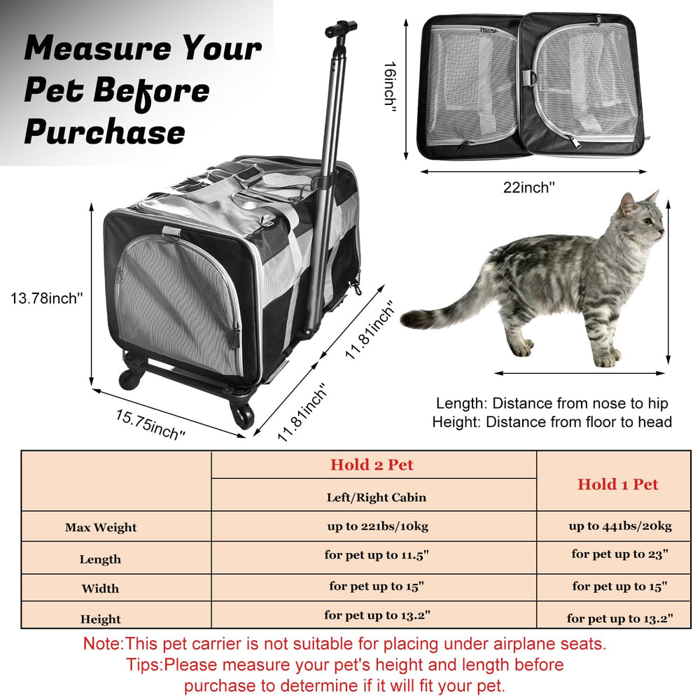 PetMarket carrier ventilation grid showing airflow and pet visibility.