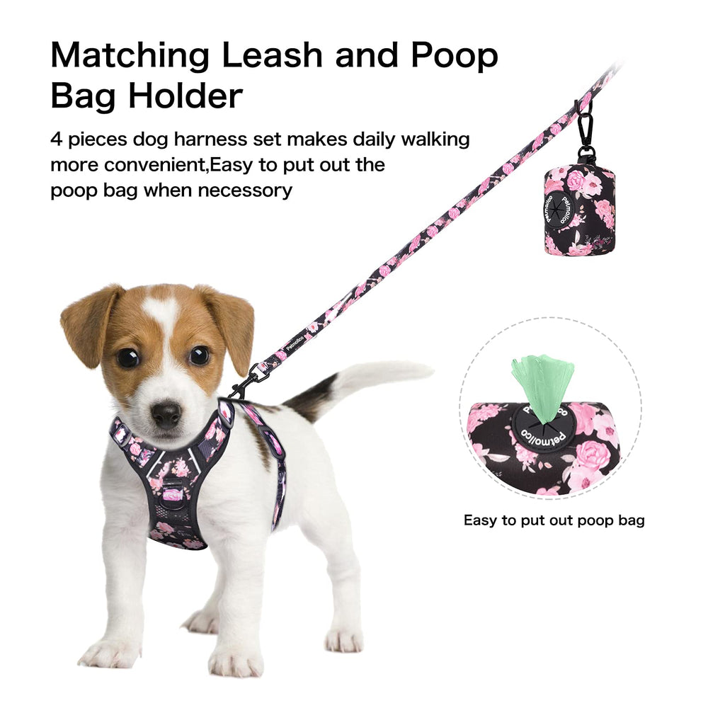 Petmolico poop bag holder detail highlights easy-access bag dispenser on outings