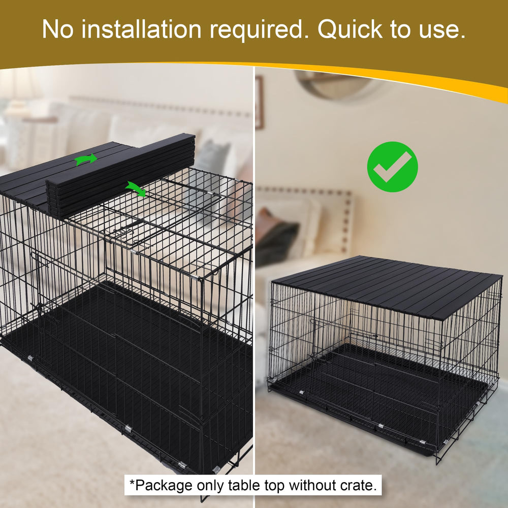 Petmystify crate topper in room decor blends with home aesthetics.