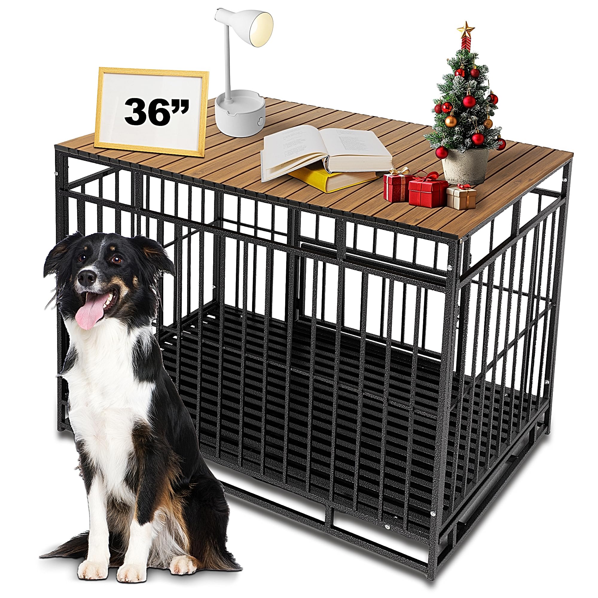 Petmystify Dog Crate Topper fits a 36-inch crate and adds usable surface.