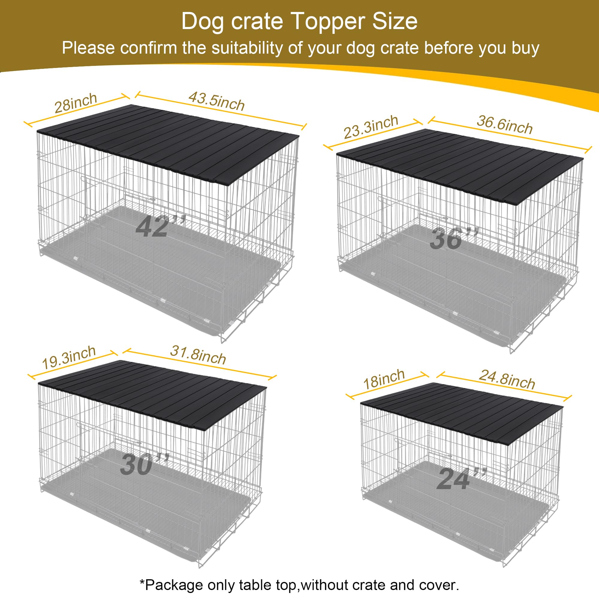Petmystify easy setup crate topper requires no tools.