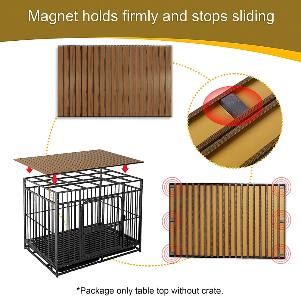 Petmystify Folding aluminum dog topper is lightweight and durable.