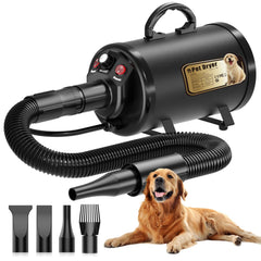 PETNF dog dryer grooming-nozzle-set enables versatile at-home grooming with customizable airflow.