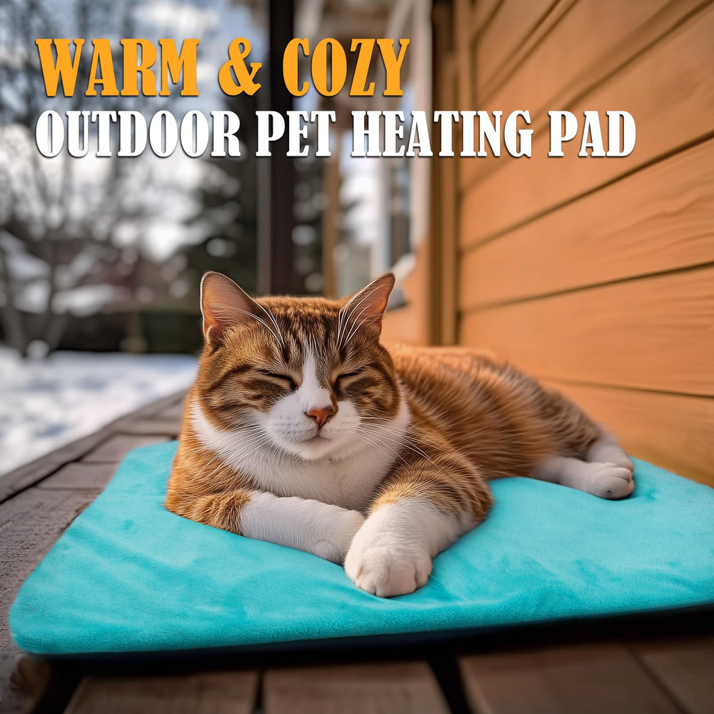 PETNF outdoor heating pad machine-washable-cover eases cleaning.