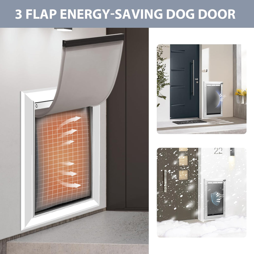 Petoasis wind-snow-rain blocking design delivers reliable weather protection in all seasons.