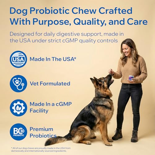 PETOPTIMUM digestive-enzymes-probiotics-ingredients highlighting prebiotics for balanced gut microflora