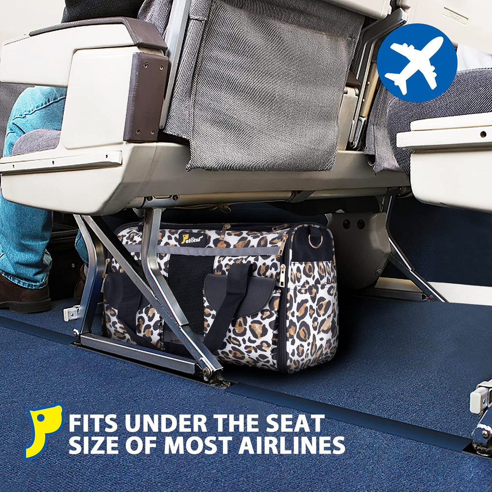Petotw leopard carrier adjustable shoulder strap for hands-free travel