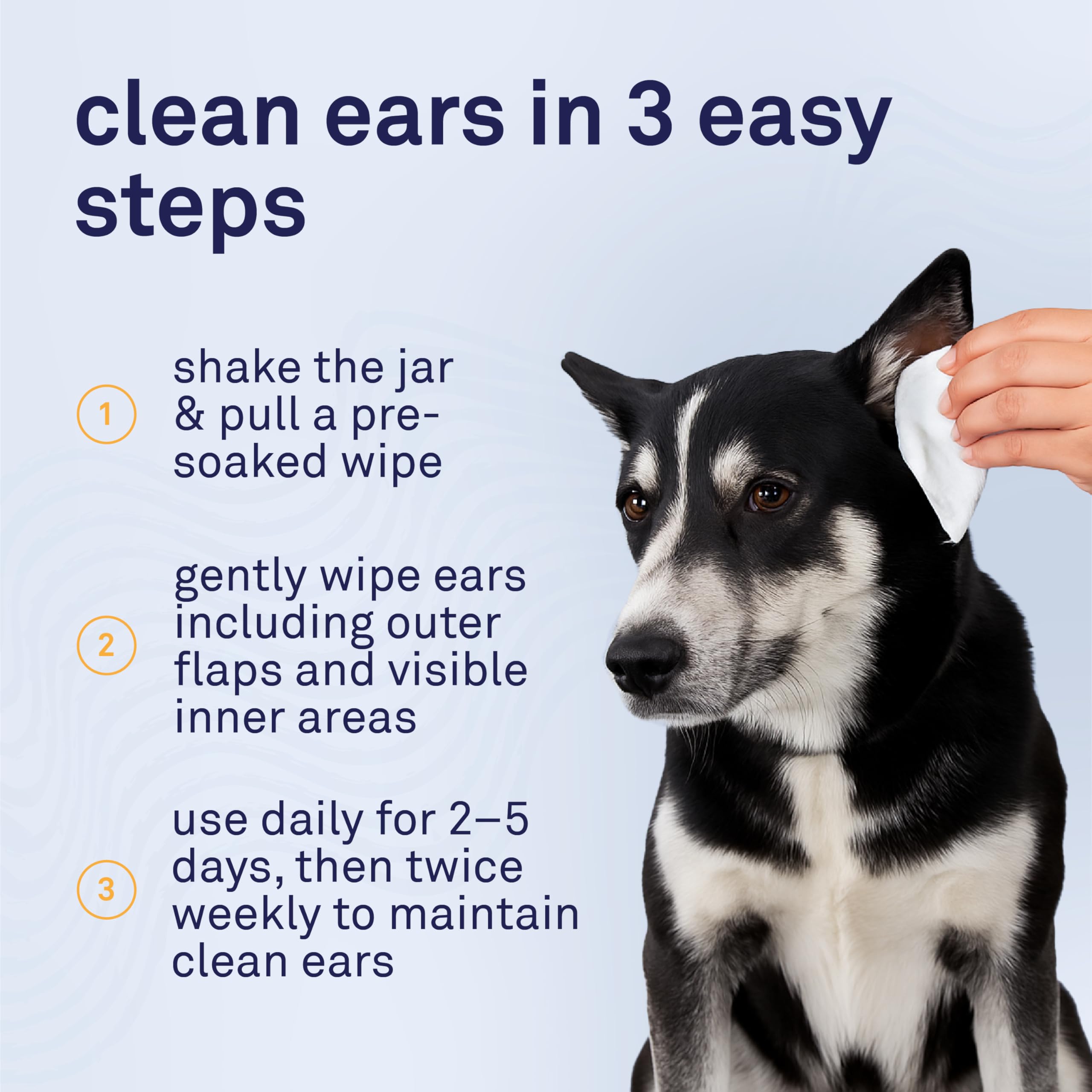 Petpost vet and groomer-approved badge signals safer alternative to harsh chemicals.