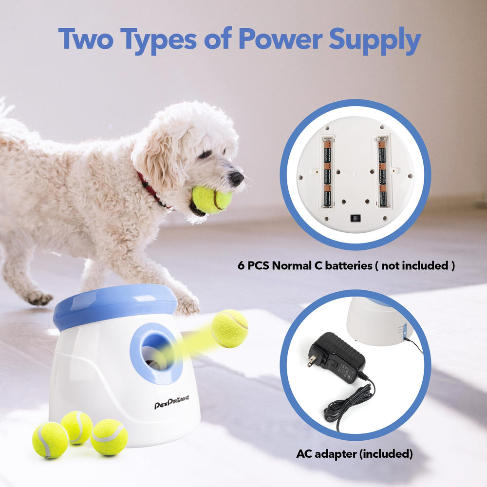 PetPrime distance adjustment dial offers 10, 20, or 30 feet options.