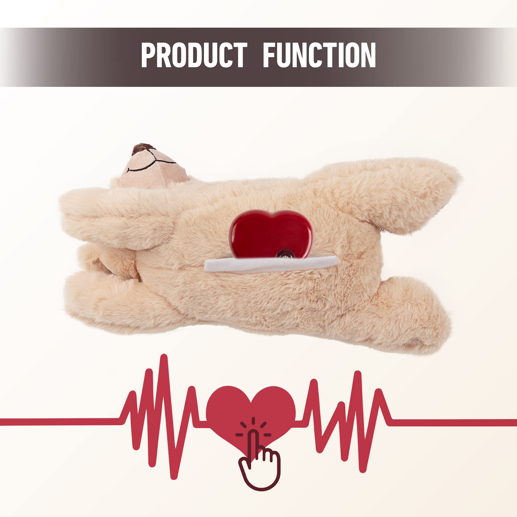 Pet Prime washable soft plush fabric is easy to clean after play