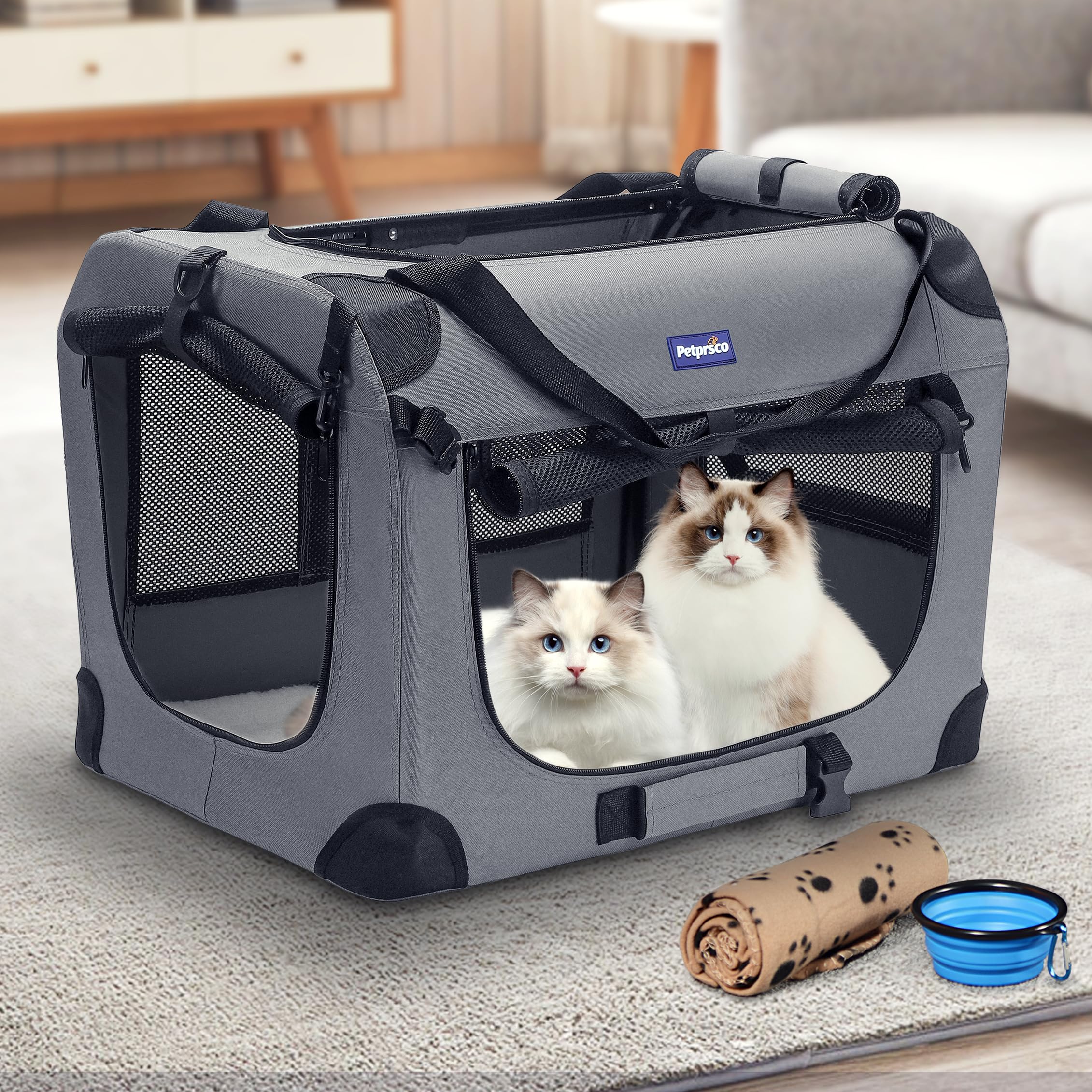 Petprsco soft mat removable-washable offers easy cleaning and comfort