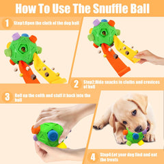Petration dog snuffle ball slow-feeder design encourages meals to pace naturally.