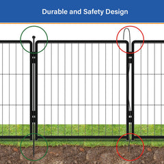 PETREEK sturdy metal frame resists rust and weather.