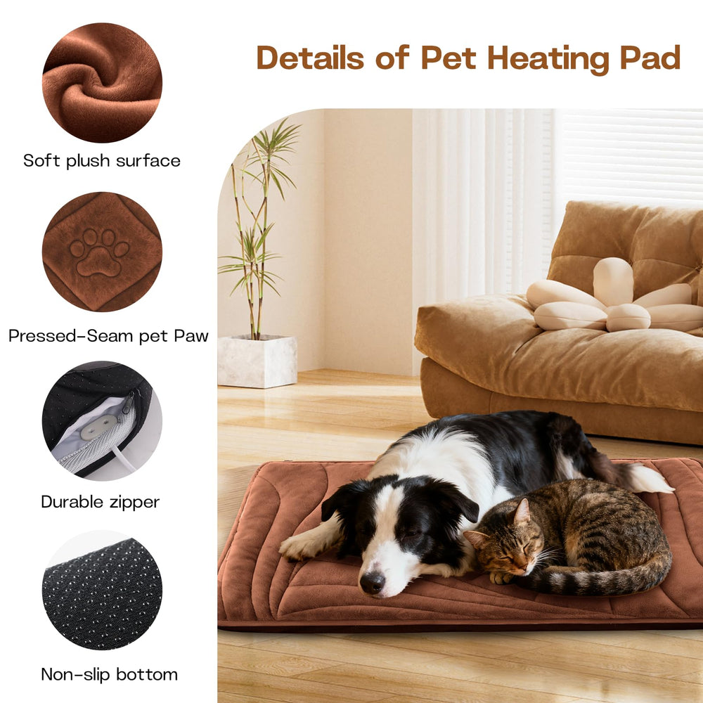 Petrendy soft plush surface provides a comforting resting place for pets.