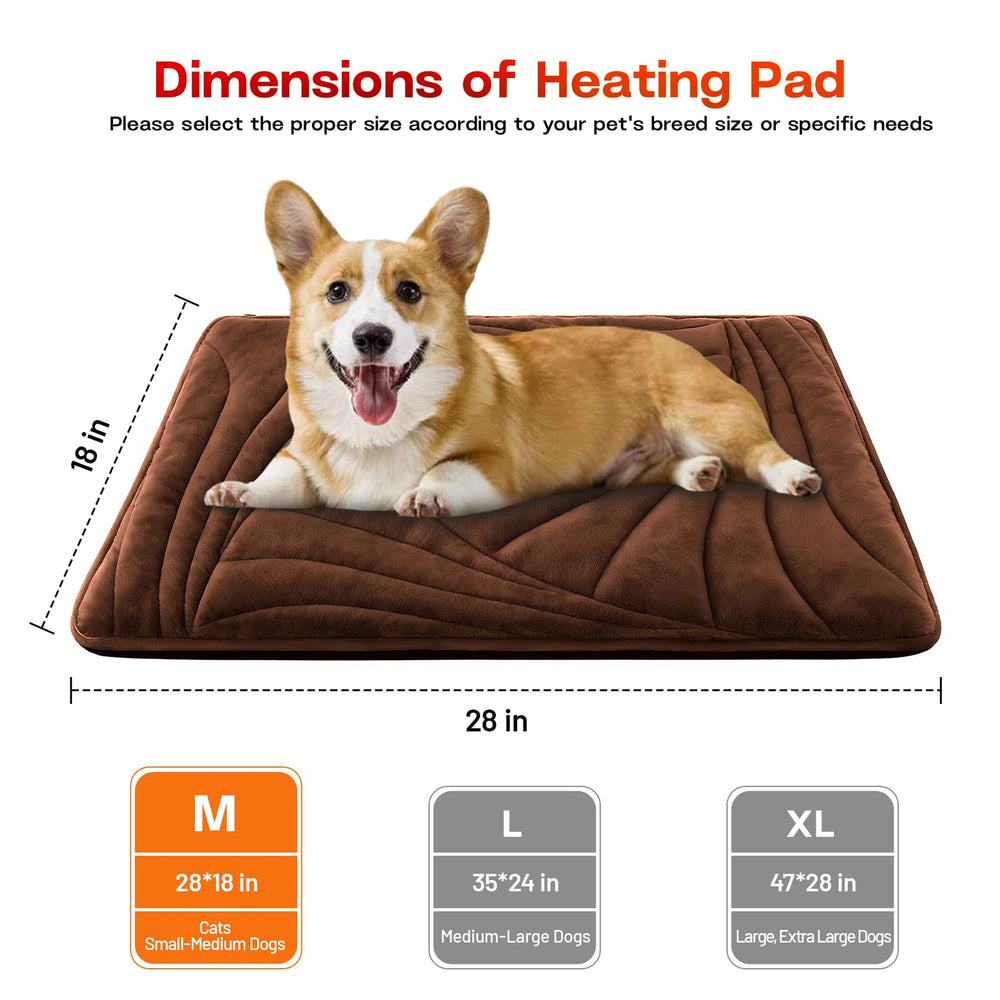 Petrendy offers three sizes to fit small to large breeds.