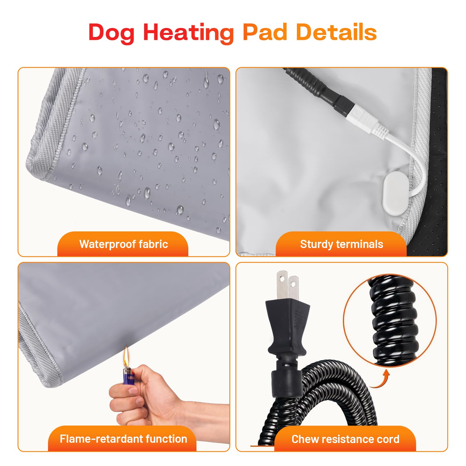 Petrendy removable cover allows washing and versatile use