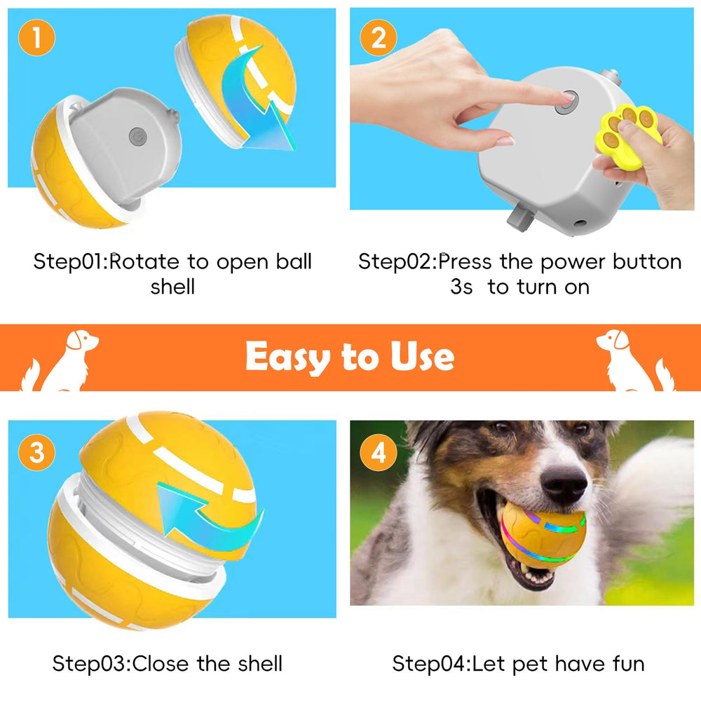Petrendy USB-rechargeable ball ensures quick charging for longer sessions