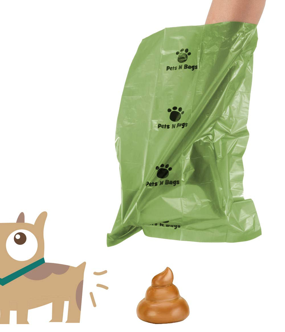 Pets N Bags rolls fit standard leash dispensers for quick on-the-go changes