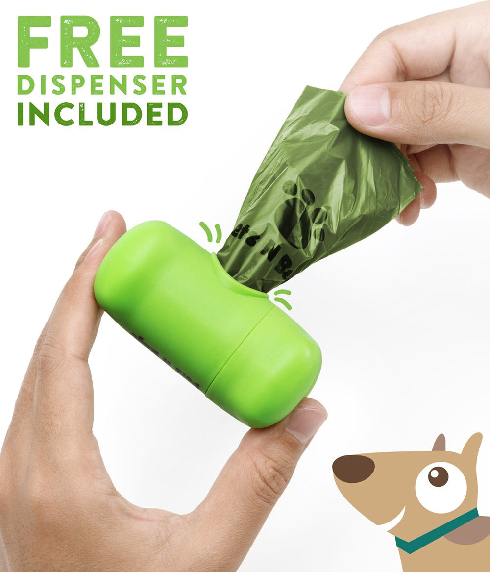 Pets N Bags unscented poop bags ideal for sensitive noses and puppies