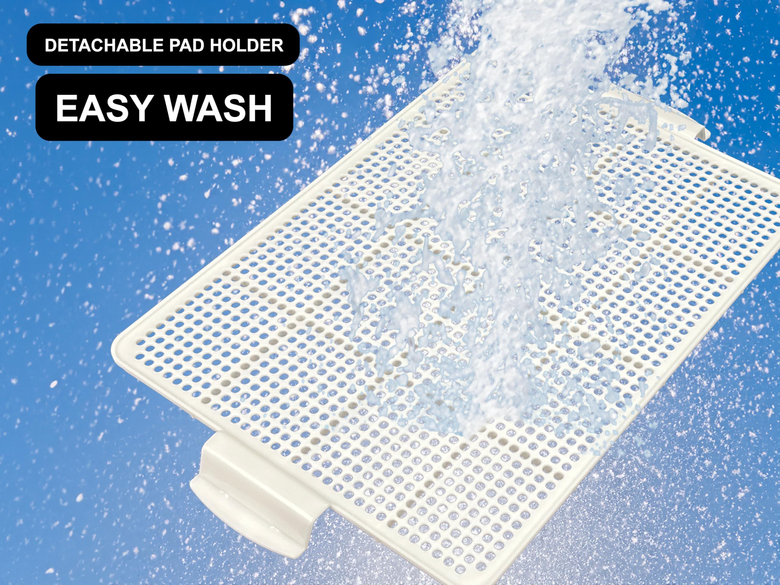 Pets-N-Me durable PP plastic construction supports daily potty training.
