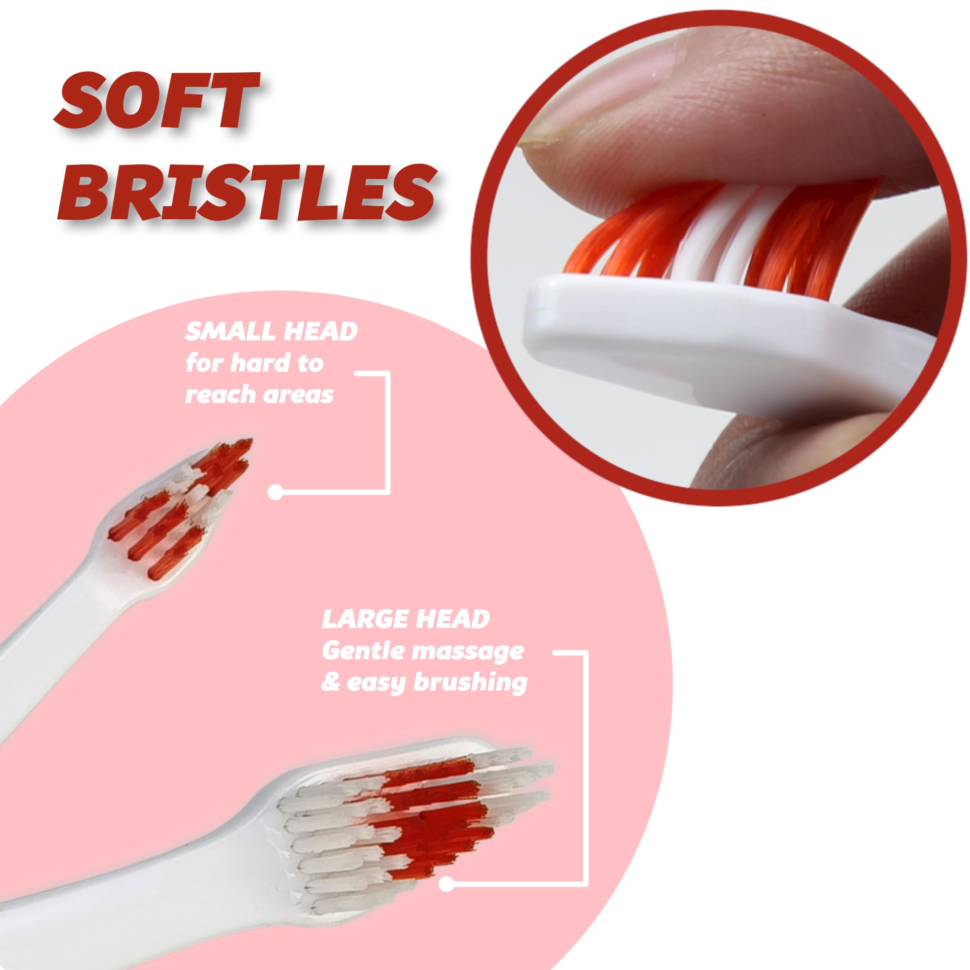 Pets & Pupps dual-head design suits medium and large pets during brushing.