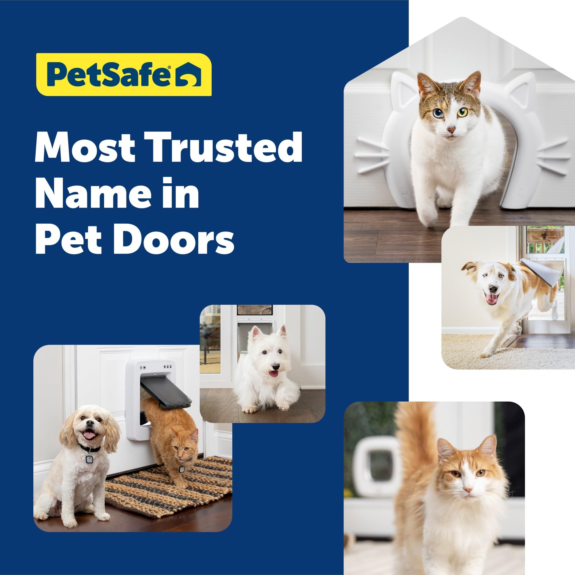 PetSafe Big Cat Door DIY install guides save time and effort.