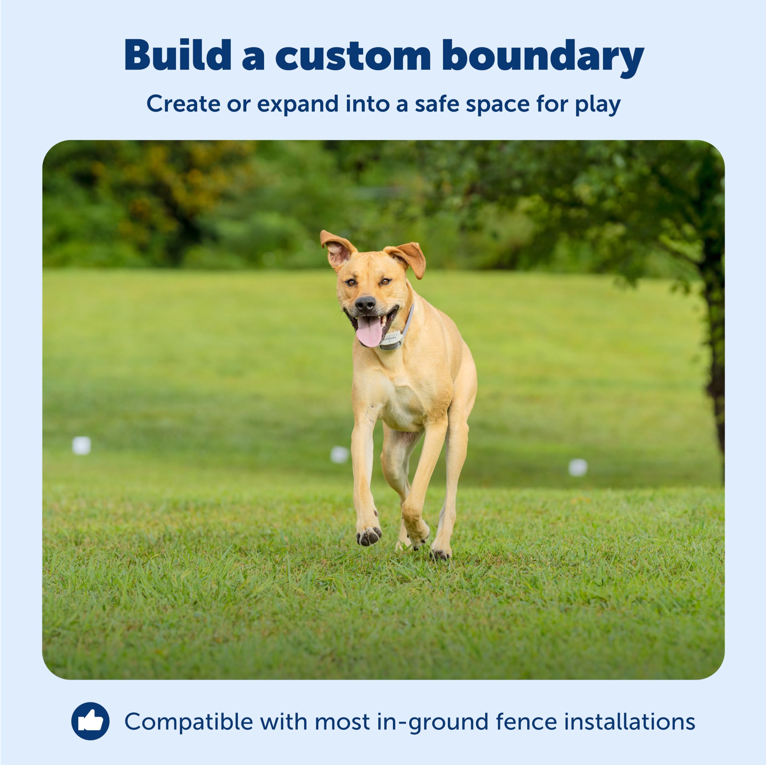 PetSafe 20-gauge copper wire highlights sturdy, long-lasting containment infrastructure.