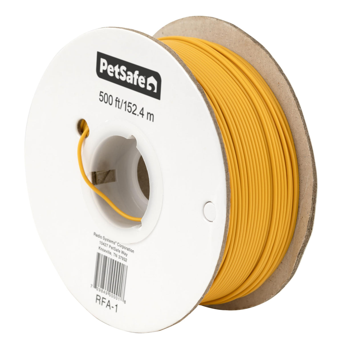 PetSafe boundary wire 500ft spool enables broader in-ground fence expansion.