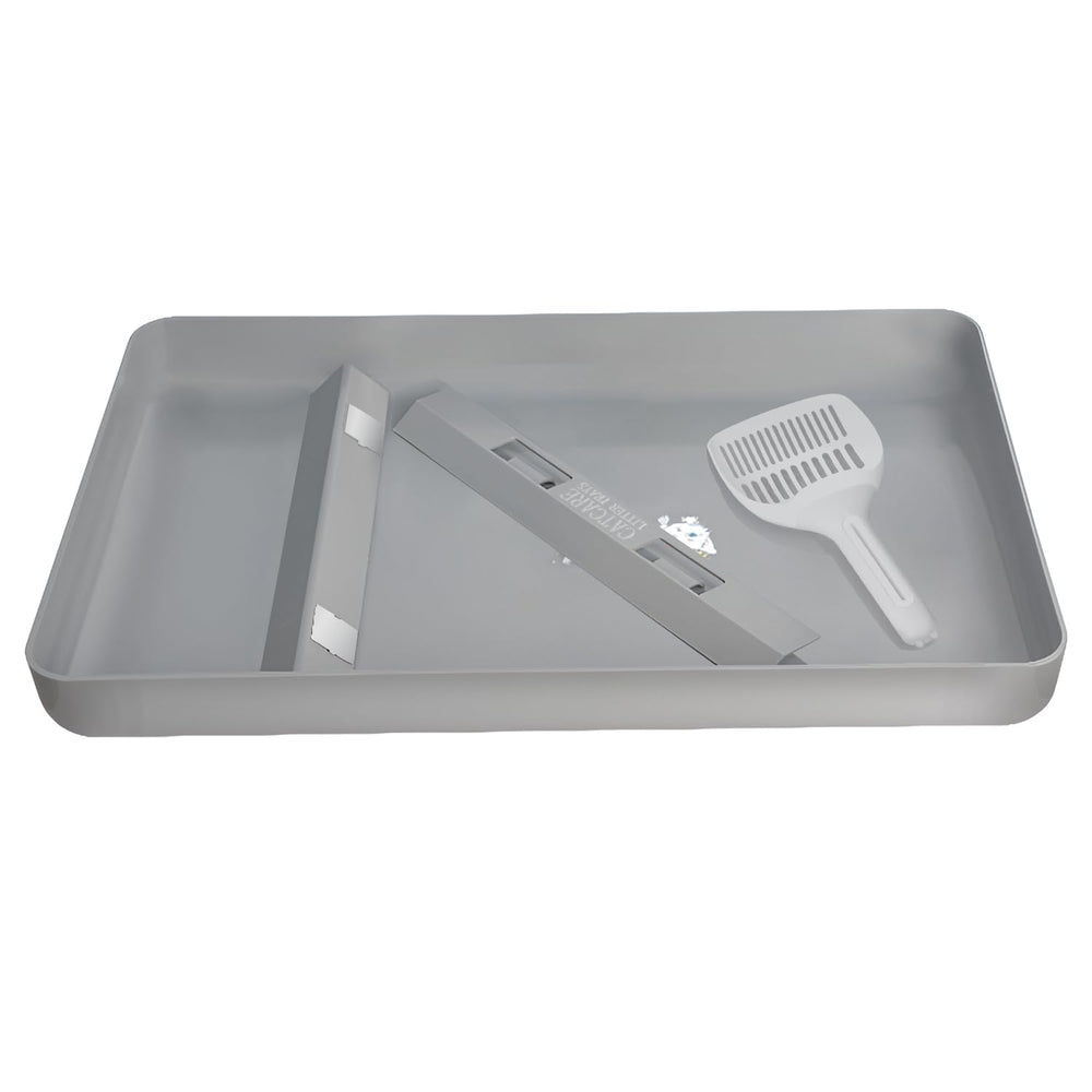 Petsafe-compatible cat litter tray with compact setup for quick installation