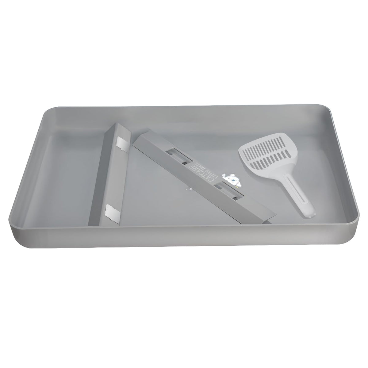 Petsafe-compatible cat litter tray with compact setup for quick installation