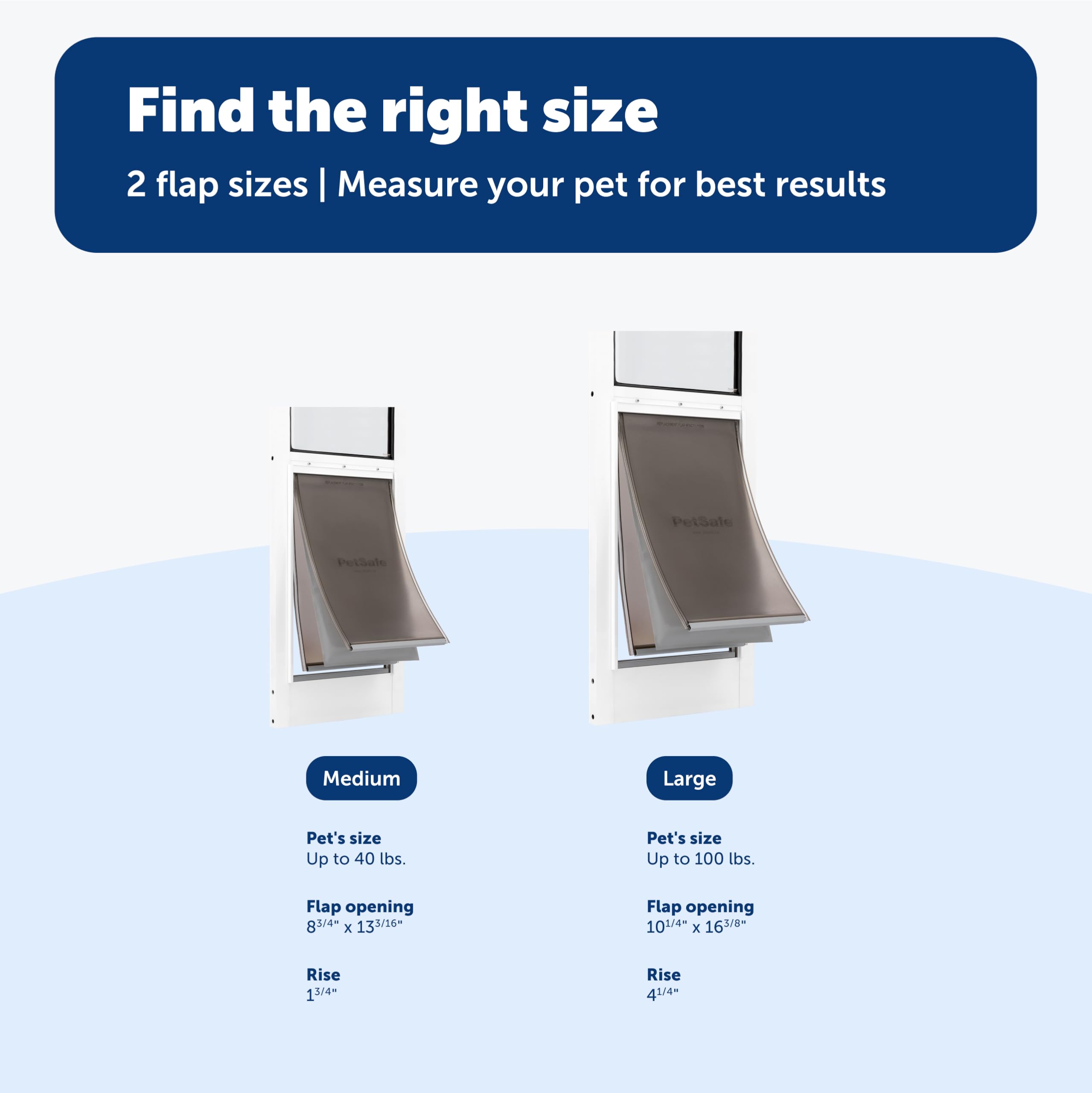 PetSafe Extreme Weather door security bar indicates controlled pet access and home safety