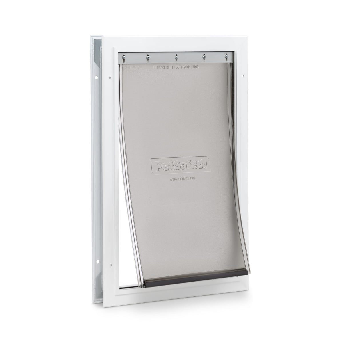 PetSafe Freedom aluminum door frame for busy households provides lasting durability.