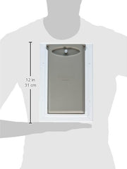 PetSafe Freedom tinted flap allows visibility while helping block drafts during outdoor use.