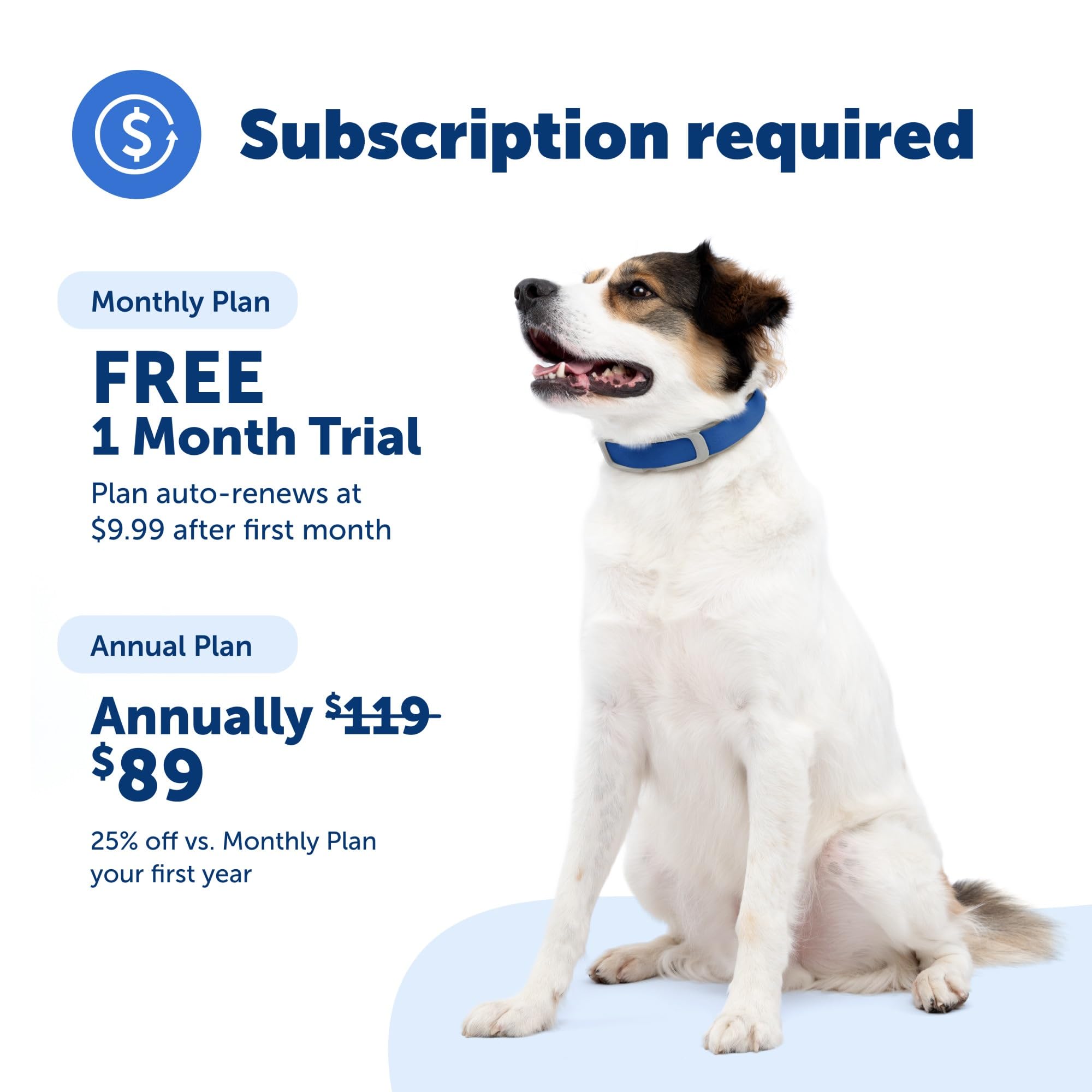 Petsafe Guardian GPS Collar adjustable fit ensures comfort for dogs of all sizes.