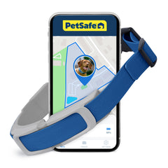 Petsafe Guardian GPS Collar waterproof for outdoor walks with real-time tracking.