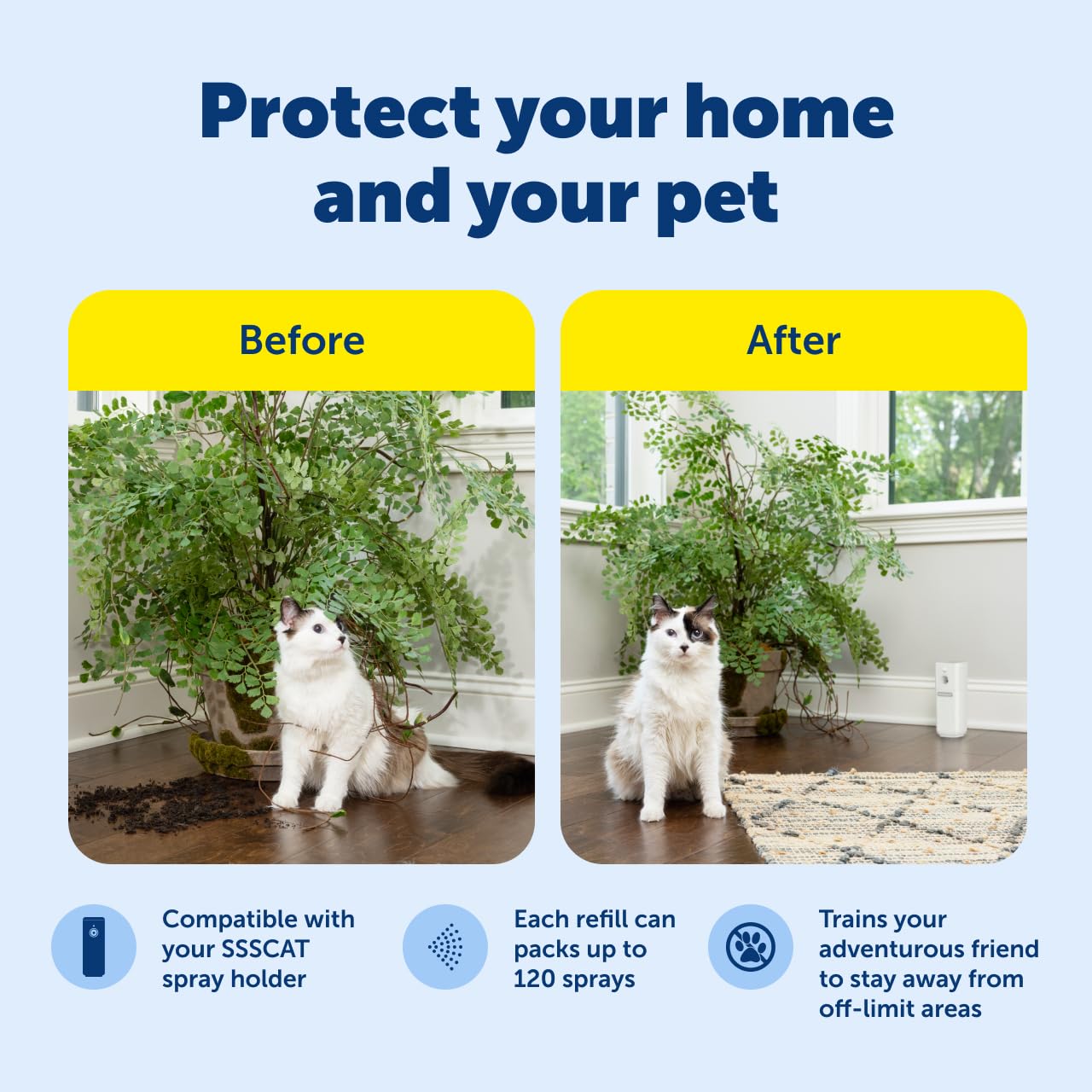 Petsafe SSSCAT cordless training device offers versatile placement around rooms
