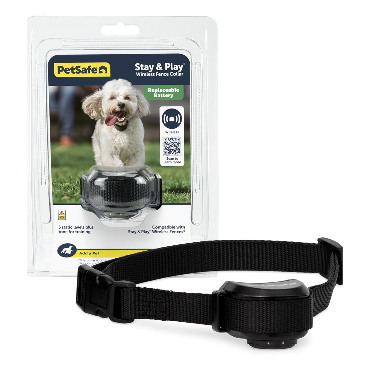 Petsafe Stay & Play wireless fence transmitter setup for fast, flexible boundary creation.