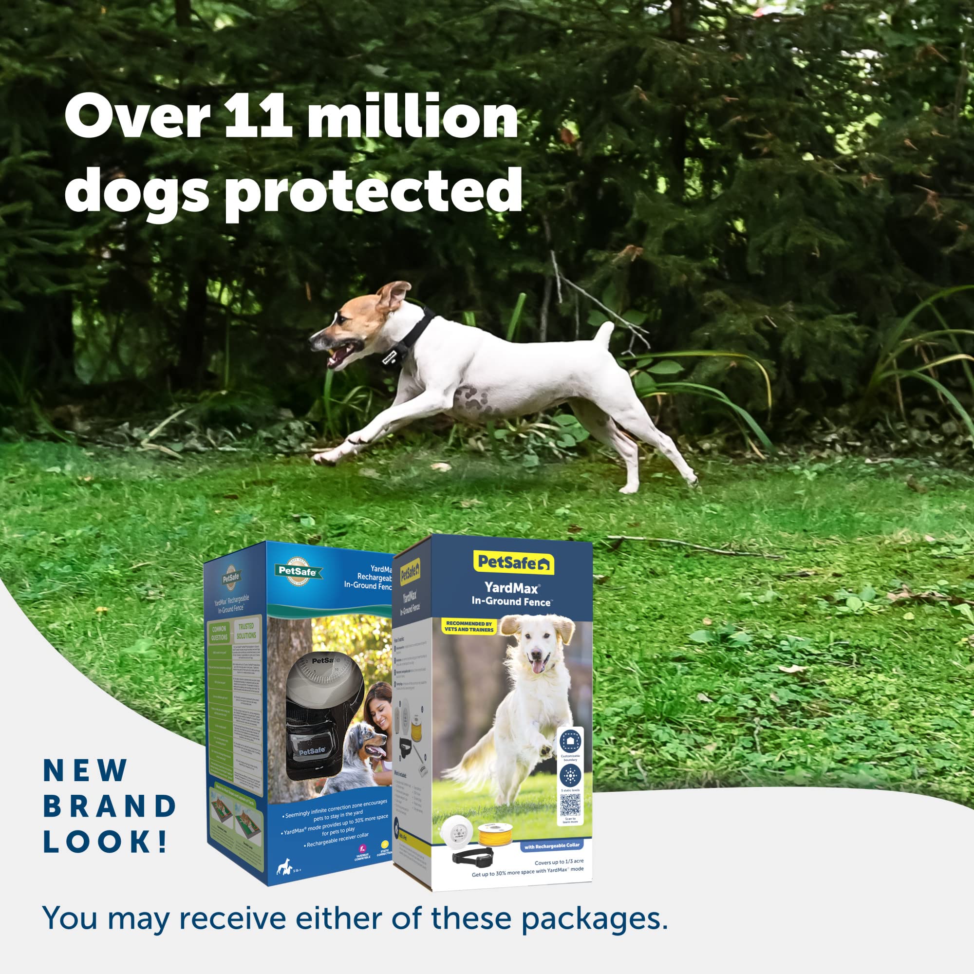 PetSafe YardMax static-free reentry feature demo with safe return.