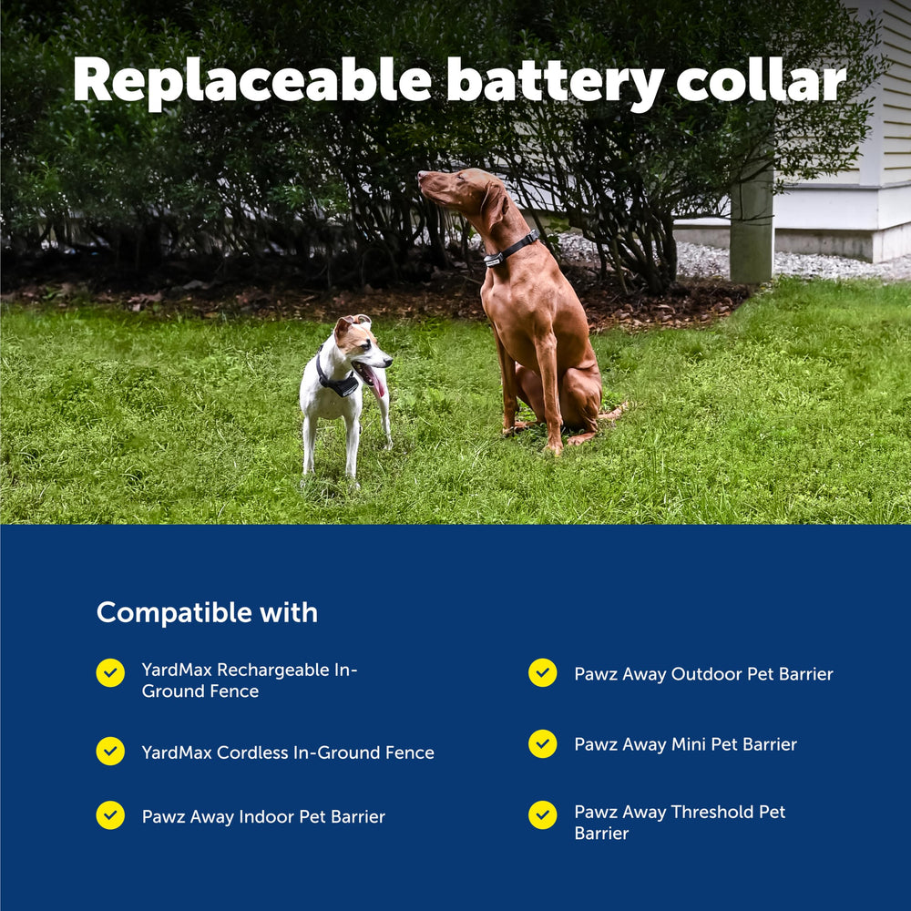 PetSafe YardMax waterproof design ready for outdoor use in all weather.